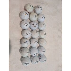 20 Callaway Golf Balls Clean